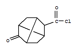 Tricyclo[3.3.0.03,7]octane-2-carbonyl chloride, 6-oxo-(9ci) Structure,82431-43-4Structure