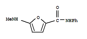 2-Furancarboxamide, 5-(methylamino)-n-phenyl- Structure,826991-12-2Structure