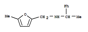 2-Furanmethanamine,5-methyl-n-(1-phenylethyl)-(9ci) Structure,827034-23-1Structure