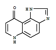 9H-imidazo[4,5-f]quinolin-9-one,1,6-dihydro-(9ci) Structure,82723-47-5Structure