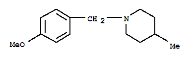 Piperidine, 1-[(4-methoxyphenyl)methyl]-4-methyl-(9ci) Structure,827333-17-5Structure