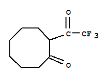 2-(Trifluoroacetyl)cyclooctanone Structure,82734-47-2Structure