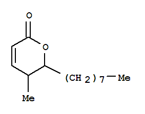 2H-pyran-2-one,5,6-dihydro-5-methyl-6-octyl-(9ci) Structure,827347-71-7Structure