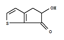 6H-cyclopenta[b]thiophen-6-one,4,5-dihydro-5-hydroxy-(9ci) Structure,827609-10-9Structure