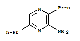 Pyrazinamine, 3,6-dipropyl-(9ci) Structure,82818-63-1Structure