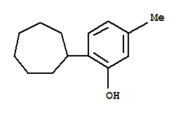 Phenol, 2-cycloheptyl-5-methyl-(9ci) Structure,828288-74-0Structure