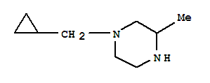 Piperazine, 1-(cyclopropylmethyl)-3-methyl-(9ci) Structure,82919-92-4Structure