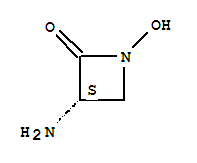 2-Azetidinone,3-amino-1-hydroxy-,(3s)-(9ci) Structure,82933-36-6Structure