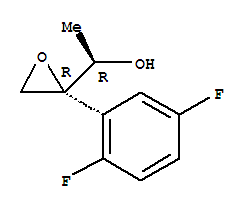 Oxiranemethanol ,2-(2,5-difluorophenyl)--alpha--methyl-,(-alpha-r,2r)-(9ci) Structure,832152-04-2Structure