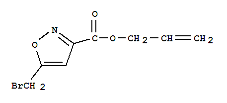 Allyl 5-(bromomethyl)isoxazole-3-carboxylate Structure,833445-84-4Structure