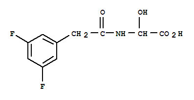 Acetic acid,[[(3,5-difluorophenyl)acetyl]amino]hydroxy-(9ci) Structure,834911-78-3Structure