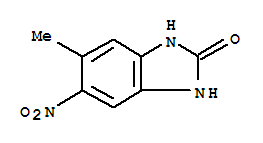 2H-benzimidazol-2-one,1,3-dihydro-5-methyl-6-nitro-(9ci) Structure,83573-62-0Structure