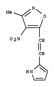 Isoxazole,3-methyl-4-nitro-5-[2-(1h-pyrrol-2-yl)ethenyl]- Structure,835898-34-5Structure