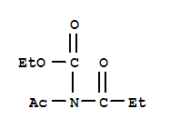 Carbamic acid,acetylpropionyl-,ethyl ester (5ci) Structure,835901-10-5Structure