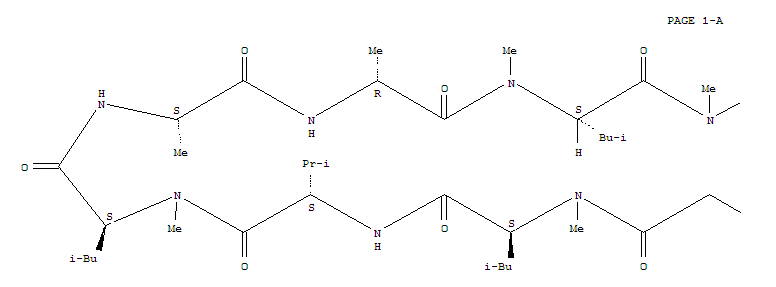 Dihydrocyclosporin h Structure,83602-88-4Structure