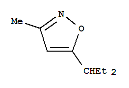 Isoxazole, 5-(1-ethylpropyl)-3-methyl-(9ci) Structure,83666-03-9Structure