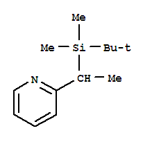 Pyridine,2-[1-[(1,1-dimethylethyl)dimethylsilyl]ethyl]-(9ci) Structure,83862-20-8Structure