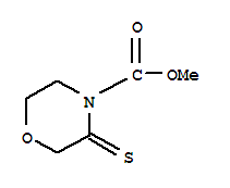 4-Morpholinecarboxylic acid,3-thioxo-,methyl ester Structure,839710-47-3Structure