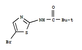 Propanamide,n-(5-bromo-2-thiazolyl)-2,2-dimethyl- Structure,840493-84-7Structure