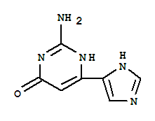 4(1H)-pyrimidinone,2-amino-6-(1h-imidazol-4-yl)-(9ci) Structure,840529-33-1Structure