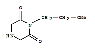 2,6-Piperazinedione,1-(2-methoxyethyl)-(9ci) Structure,841274-04-2Structure