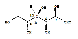 D-glucose-4-13c Structure,84270-10-0Structure