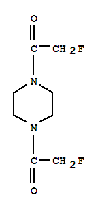 Piperazine, 1,4-bis(fluoroacetyl)-(9ci) Structure,84349-94-0Structure