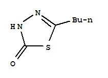 1,3,4-Thiadiazol-2(3h)-one, 5-butyl- Structure,84352-68-1Structure