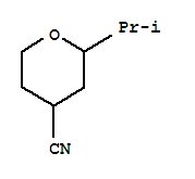 2H-pyran-4-carbonitrile,tetrahydro-2-(1-methylethyl)-(9ci) Structure,84360-50-9Structure