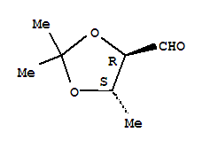 1,3-Dioxolane-4-carboxaldehyde, 2,2,5-trimethyl-, (4r,5s)-(9ci) Structure,84519-53-9Structure