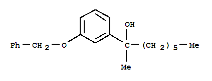 2-(3-Benzyloxyphenyl)octan-2-ol Structure,84533-97-1Structure