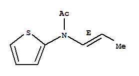 Acetamide,n-(1e)-1-propenyl-n-2-thienyl-(9ci) Structure,845742-88-3Structure