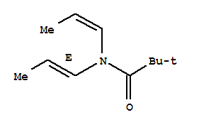 Propanamide,2,2-dimethyl-n-1-propenyl-n-(1e)-1-propenyl-(9ci) Structure,845742-91-8Structure