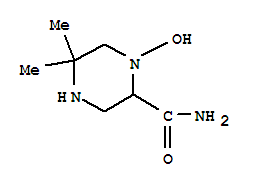 2-Piperazinecarboxamide,1-hydroxy-5,5-dimethyl-(9ci) Structure,845886-05-7Structure