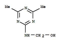 Methanol, [(4,6-dimethyl-1,3,5-triazin-2-yl)amino]-(9ci) Structure,84591-88-8Structure