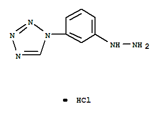 1-(3-Hydrazinylphenyl)-1h-tetrazole hydrochloride Structure,847606-72-8Structure