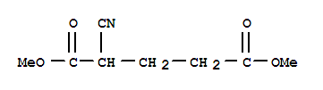 Pentanedioic acid, 2-cyano-, dimethyl ester (9ci) Structure,84763-24-6Structure