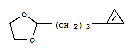 1,3-Dioxolane,2-[3-(1-cyclopropen-1-yl)propyl]- Structure,847862-60-6Structure