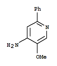 4-Pyridinamine,5-methoxy-2-phenyl-(9ci) Structure,848580-36-9Structure