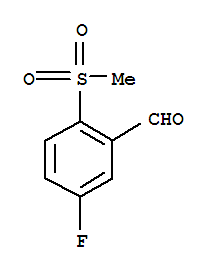 5-Fluoro-2-(methylsulfonyl)benzaldehyde Structure,849035-71-8Structure