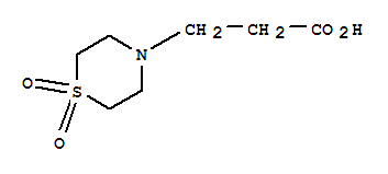 1-Dioxide-4-thiomorpholinepropanoic acid Structure,849928-19-4Structure