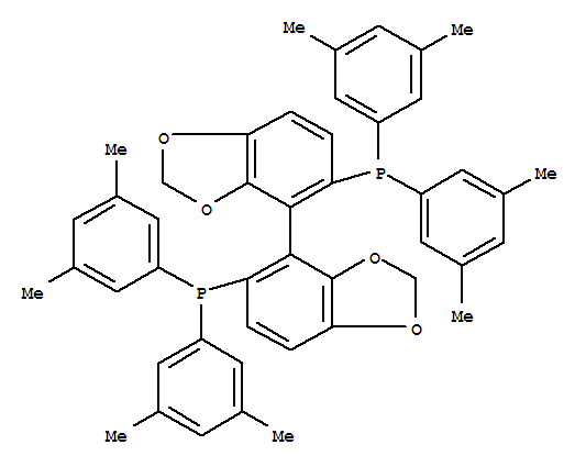 (R)-(+)-5,5’-bis[di(3,5-xylyl)phosphino]-4,4’-bi-1,3-benzodioxole Structure,850253-53-1Structure