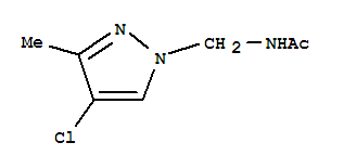 Acetamide,n-[(4-chloro-3-methyl-1h-pyrazol-1-yl)methyl]- Structure,850255-09-3Structure