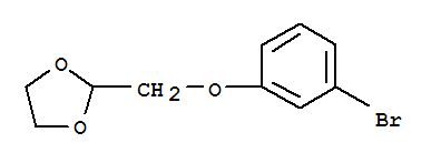 2-(3-Bromo-phenoxymethyl)-[1,3]dioxolane Structure,850348-68-4Structure