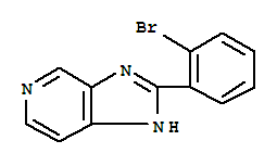 2-(2-Bromo-phenyl)-1h-imidazo[4,5-c]pyridine Structure,850348-90-2Structure