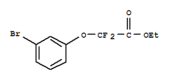 (3-Bromo-phenoxy)-difluoro-acetic acid ethyl ester Structure,850349-28-9Structure