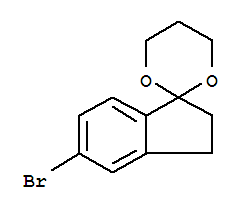 5-Bromo-1,1-(propylenedioxo)-indane Structure,850349-50-7Structure