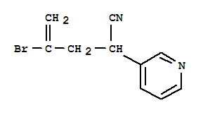 4-Bromo-2-pyridin-3-yl-pent-4-enenitrile Structure,850349-68-7Structure