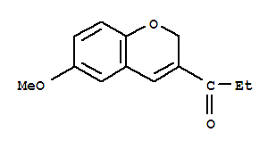 1-(6-Methoxy-2h-chromen-3-yl)-propan-1-one Structure,850350-06-0Structure