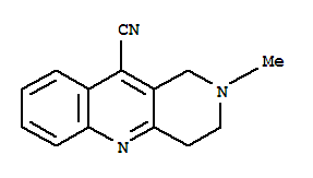 Benzo[b][1,6]naphthyridine-10-carbonitrile,1,2,3,4-tetrahydro-2-methyl- Structure,850464-28-7Structure